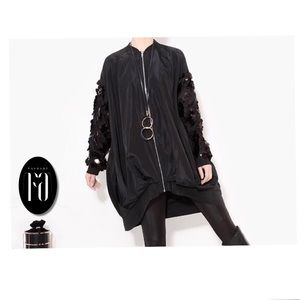 The Lejo Mesh Bomber jacket